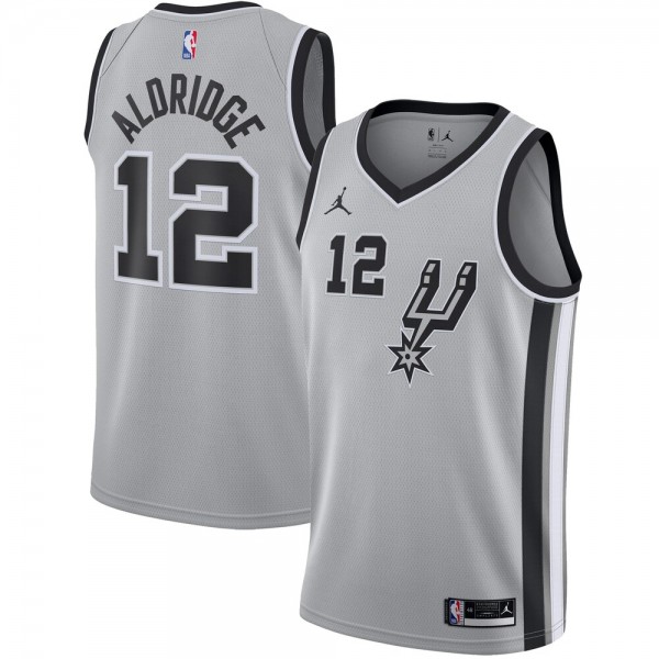 San Antonio Spurs Trikot LaMarcus Aldridge 12 2020-2021 Nike Statement Edition Swingman - Herren San Antonio Spurs Trikot LaMarcus Aldridge 12 2020-2021 Nike Statement Edition Swingman - Herren